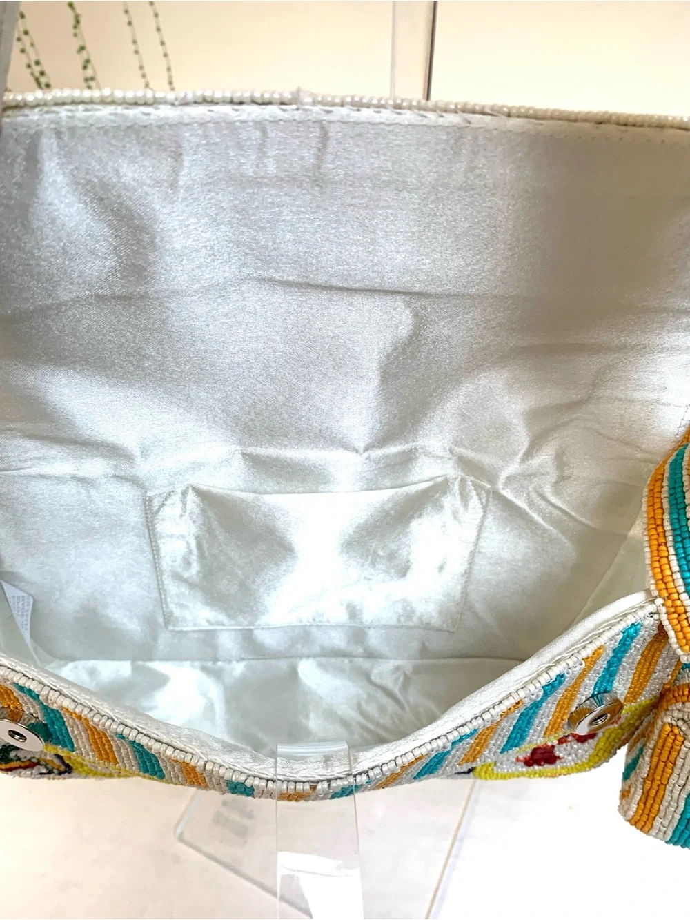 Viral beaded Lobster Ocean Fish Hearts Summer Sea Life Motif Shoulder Bag w/Mini - Picture 7 of 11